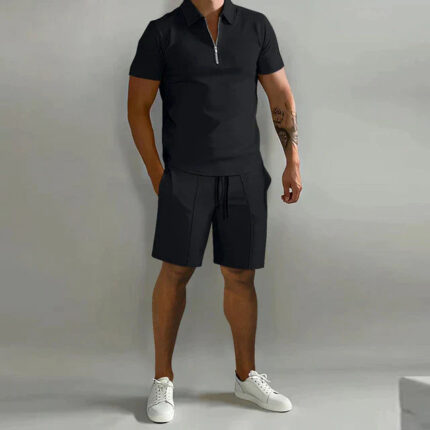 Men's 2-Piece Set | Summer Co-Ord Shirt and Shorts Outfit